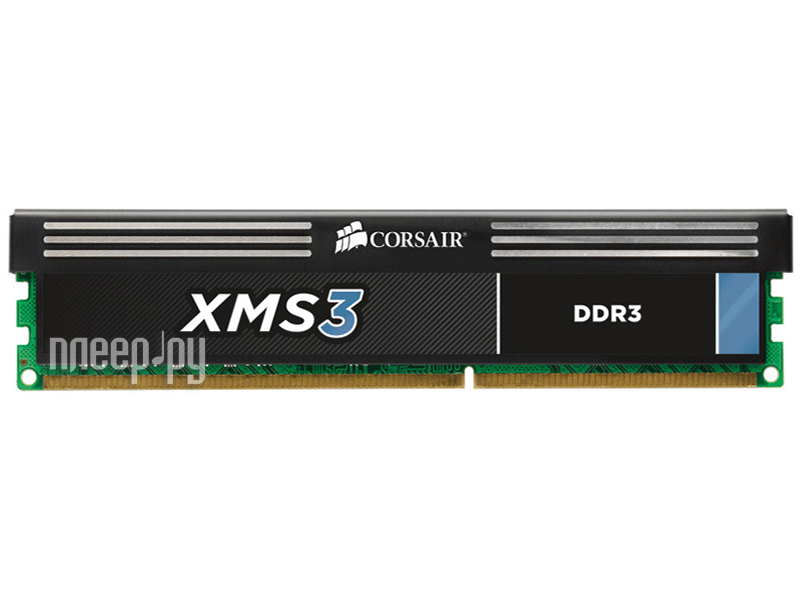   Corsair XMS3 DDR3 DIMM 1600Hz PC3-12800 - 4Gb CMX4GX3M1A1600C9 