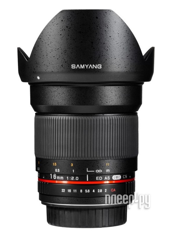  Samyang Sony / Minolta 16 mm F / 2.0 ED AS UMS CS  23552 