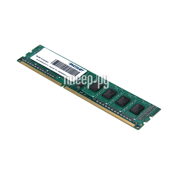   Patriot Memory DDR3 DIMM 1600MHz PC3-12800 - 2Gb PSD32G16002