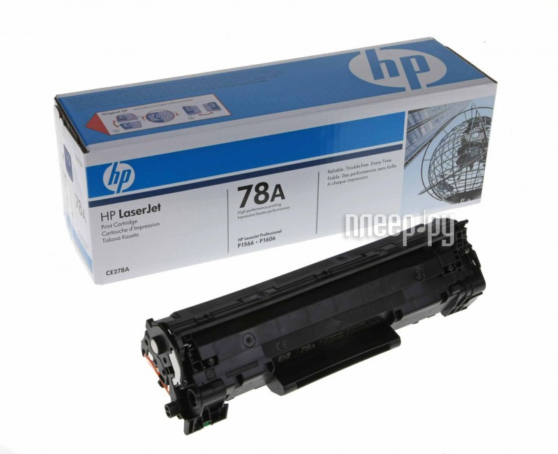  HP 78A CE278A Black  LaserJet P1566 / P1606 