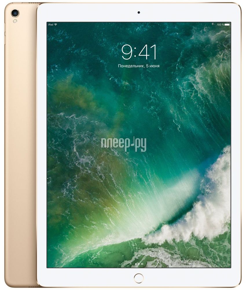  APPLE iPad Pro 2017 12.9 64Gb Wi-Fi Gold MQDD2RU / A