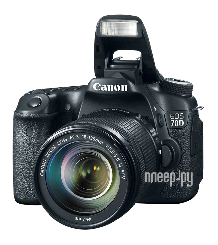  Canon EOS 70D Kit EF-S 18-135 mm F / 3.5-5.6 IS STM 