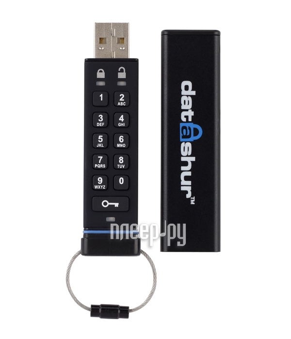 USB Flash Drive 16Gb - iStorage DatAshur 256-bit IS-FL-DA-256-16  9113 