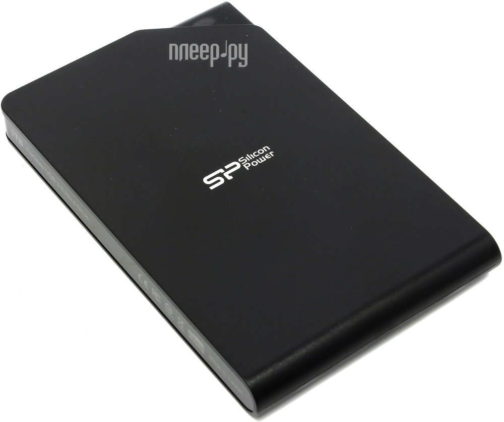   Silicon Power Stream S03 1Tb Black USB 3.0 SP010TBPHDS03S3K 