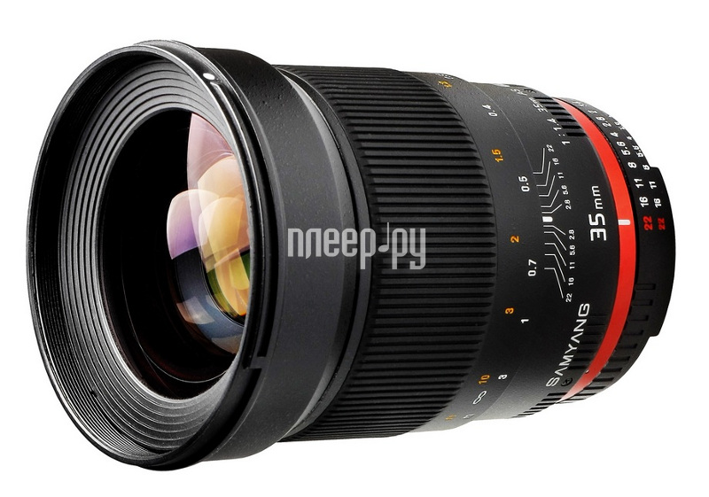 Объектив Samyang Sony E NEX 35 mm f/1.4 AS UMC Объектив Samyang Sony E NEX 35 mm f/1.4 AS UMC