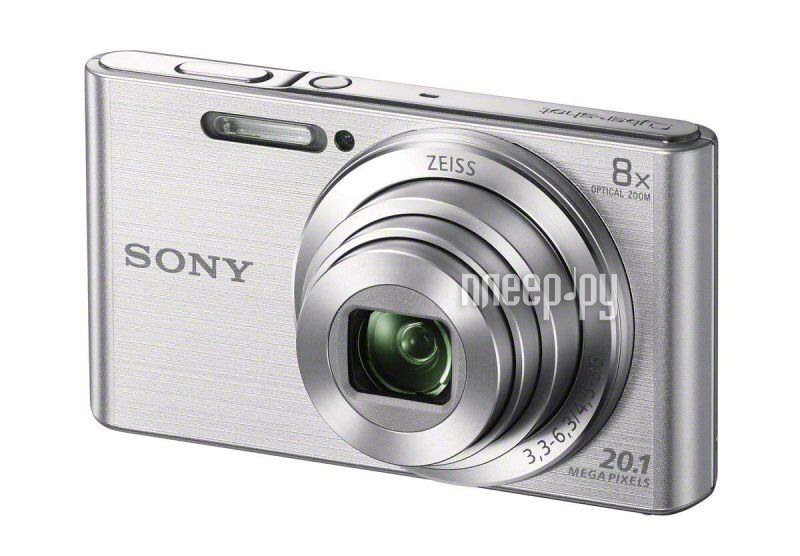  Sony DSC-W830 Cyber-Shot Silver  6776 