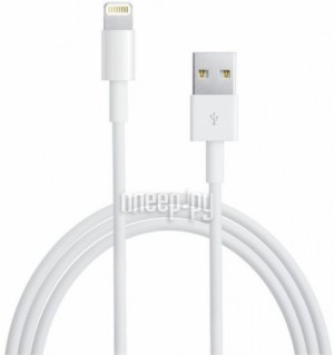 Фото Ginzzu Lightning to USB Cable 1.0m для iPhone 5 / 5S / SE/iPod Touch 5th/iPod Nano 7th/iPad 4/iPad mini GC-501W White