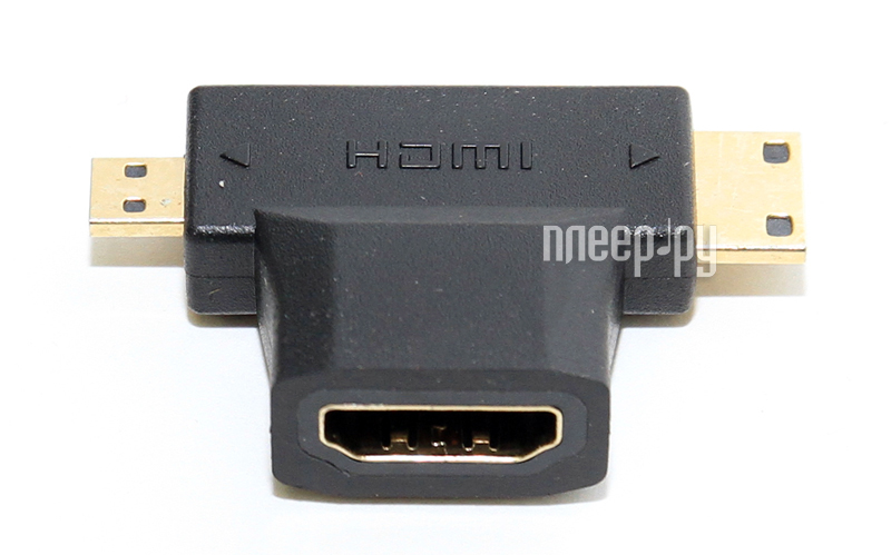 5bites HDMI F / mini + micro HDMI M HH1805FM-T