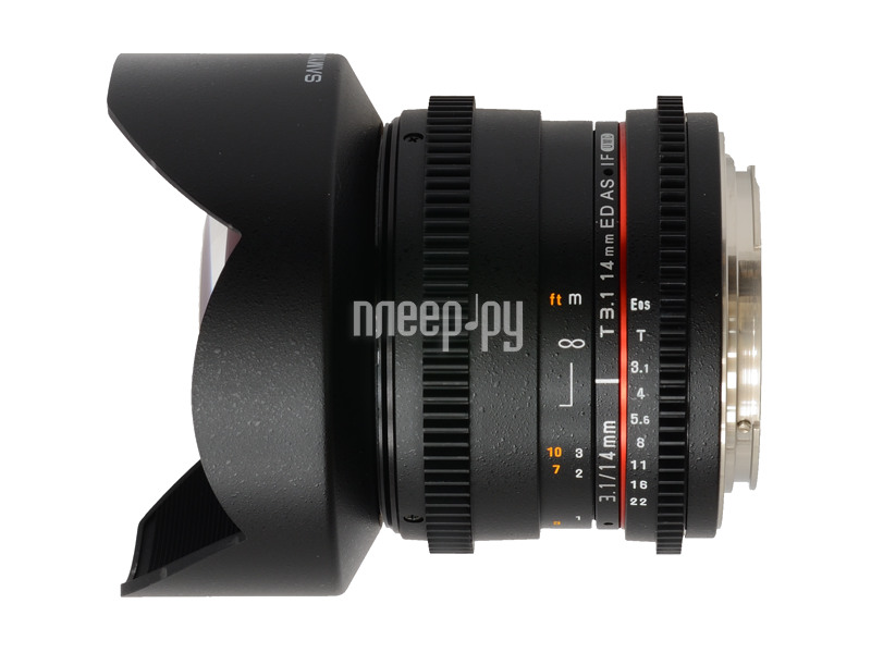  Samyang Nikon MF 14 mm T3.1 ED AS IF UMC VDSLR