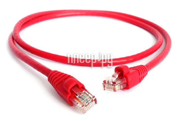  Greenconnect UTP cat.5e 24awg RJ45 0.3m Red GC-LNC04-0.3m 