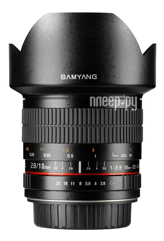  Samyang Olympus 4 / 3 MF 10 mm F / 2.8 ED AS NCS CS
