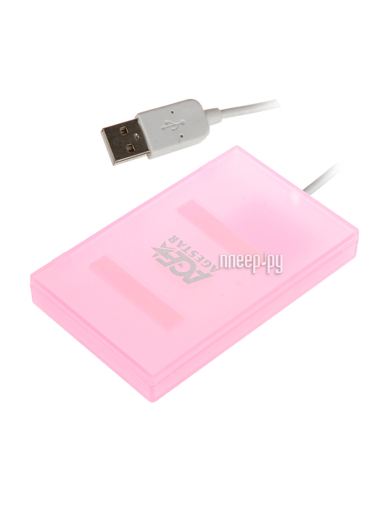     HDD AgeStar SUBCP1 USB 2.0 SATA HDD / SSD Pink 