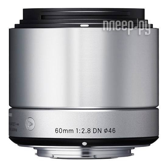  Sigma Sony E AF 60 mm F / 2.8 DN ART for NEX Silver  11527 