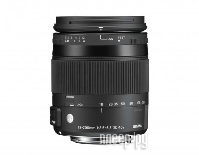  Sigma Nikon AF 18-200 mm F / 3.5-6.3 DC MACRO OS HSM Contemporary