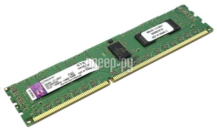   Kingston PC3-12800 DIMM DDR3 1600MHz ECC Reg CL11 SR x8 - 4Gb KVR16R11S8 / 4  2421 