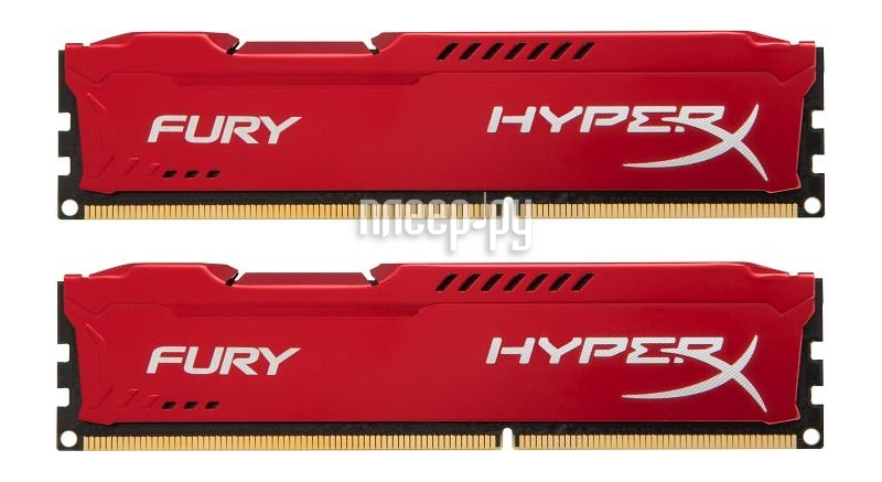   Kingston HyperX Fury Red Series DDR3 DIMM 1600MHz PC3-12800