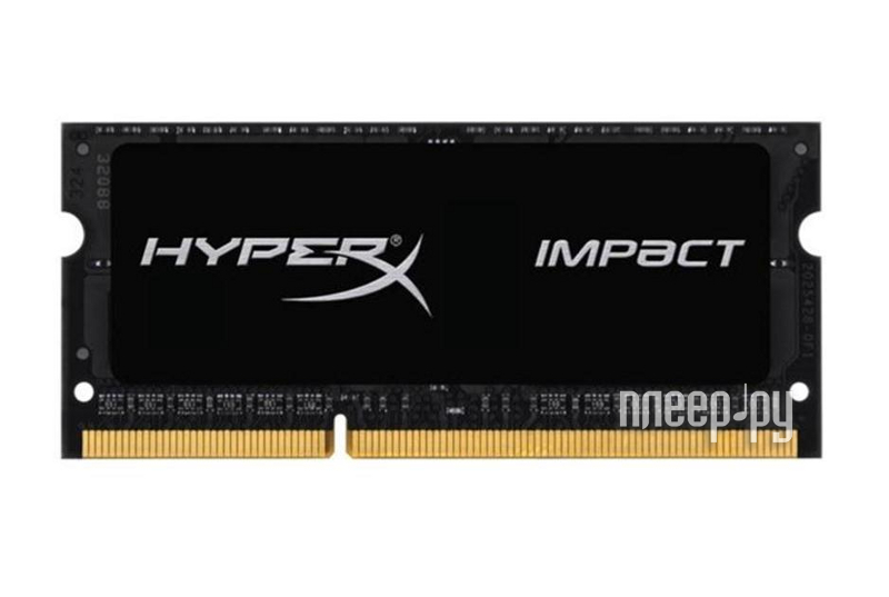   Kingston HyperX Impact DDR3L SO-DIMM 1600MHz PC3-12800 CL9 - 4Gb HX316LS9IB / 4  2130 
