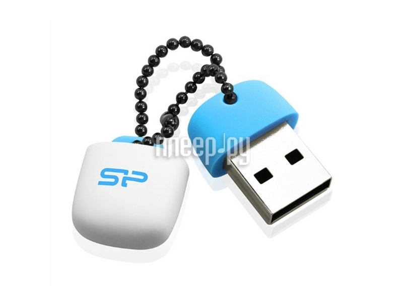 USB Flash Drive 8Gb - Silicon Power Touch T07 Blue SP008GBUF2T07V1B  428 