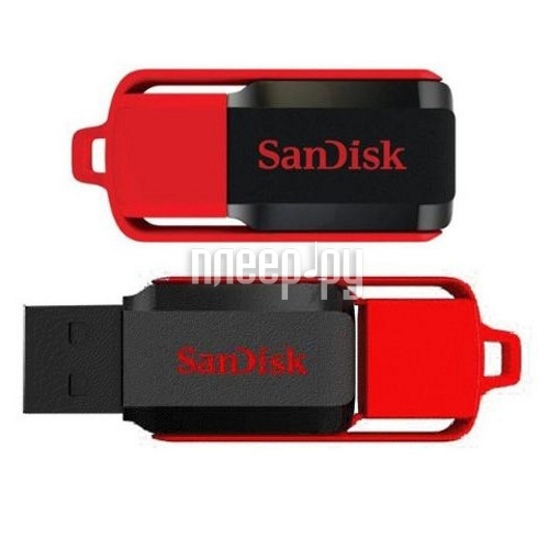 USB Flash Drive 8Gb - Sandisk Cruzer Switch SDCZ52-008G-R35 / SDCZ52-008G-B35