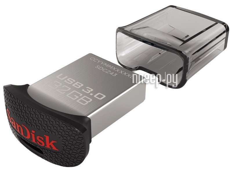 USB Flash Drive 32Gb - SanDisk Ultra Fit SDCZ43-032G-G46 /