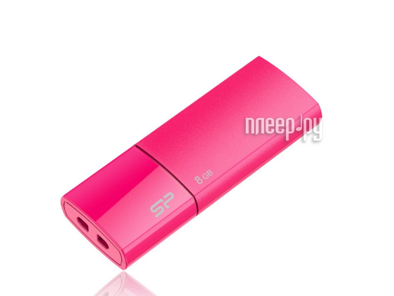 USB Flash Drive 8Gb - Silicon Power Ultima U05 USB 2.0 Pink SP008GBUF2U05V1H  321 