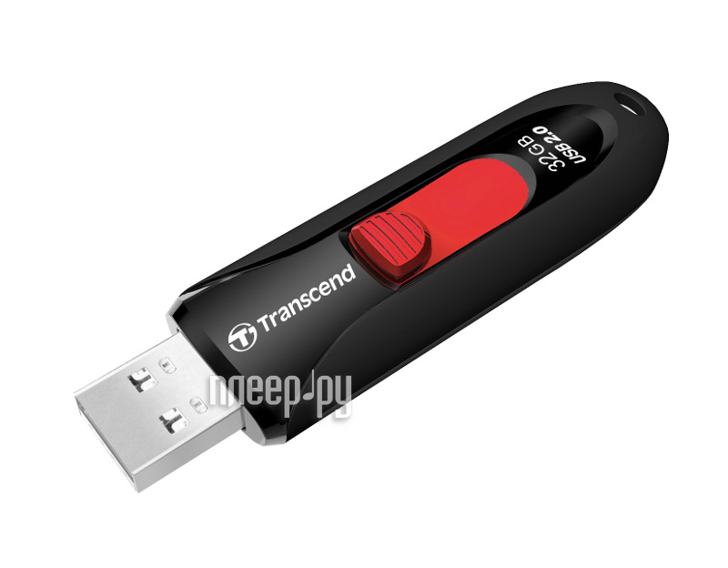 USB Flash Drive 32Gb - Transcend JetFlash 590 TS32GJF590K Black купить
