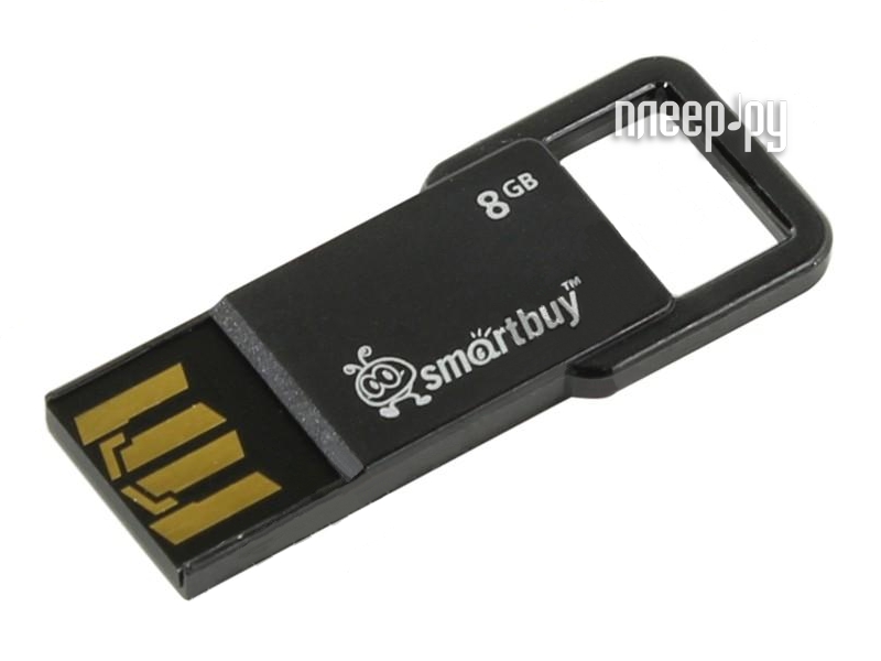 USB Flash Drive 8Gb - Smartbuy Biz Black SB8GBBIZ-K 