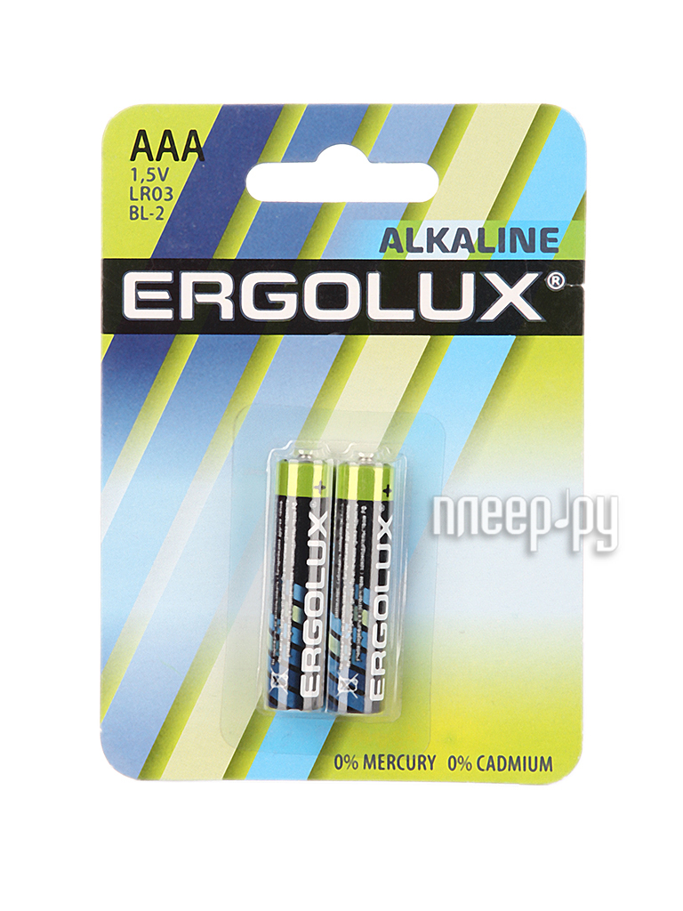  AAA - Ergolux LR03 Alkaline BL-2 LR03 BL-2