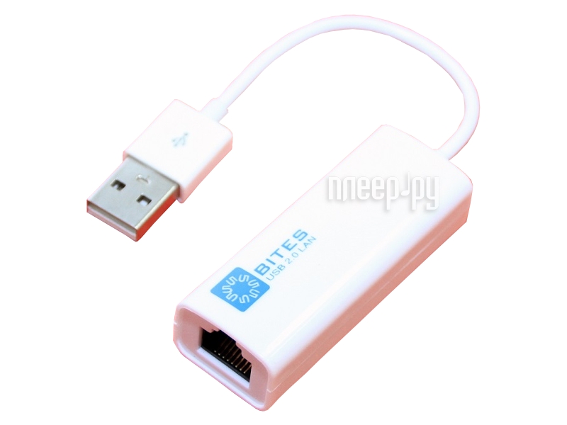  5bites USB2.0 - RJ45 UA2-45-02WH White 