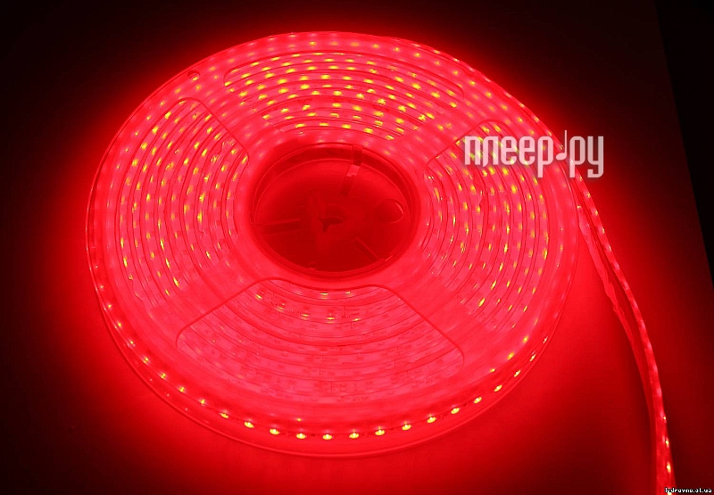 Светодиодная лента Neon-Night SMD 3528 60led/m 12V 24W 5m IP65 Red 141-351-0