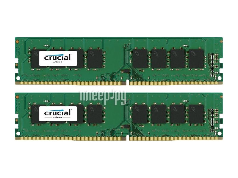   Crucial DDR4 DIMM 2133MHz PC4-17000 Reg 1.2V - 8Gb (2x4Gb)