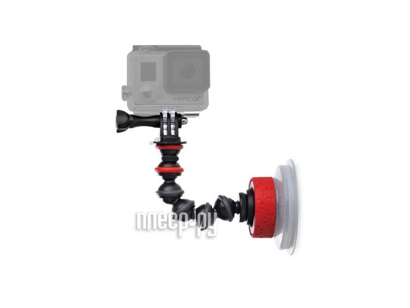  Joby Suction Cup & GorillaPod Arm Black / Red