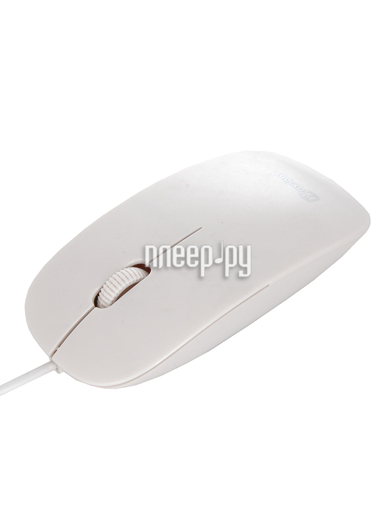 Мышь проводная Oxion OMS014WH White