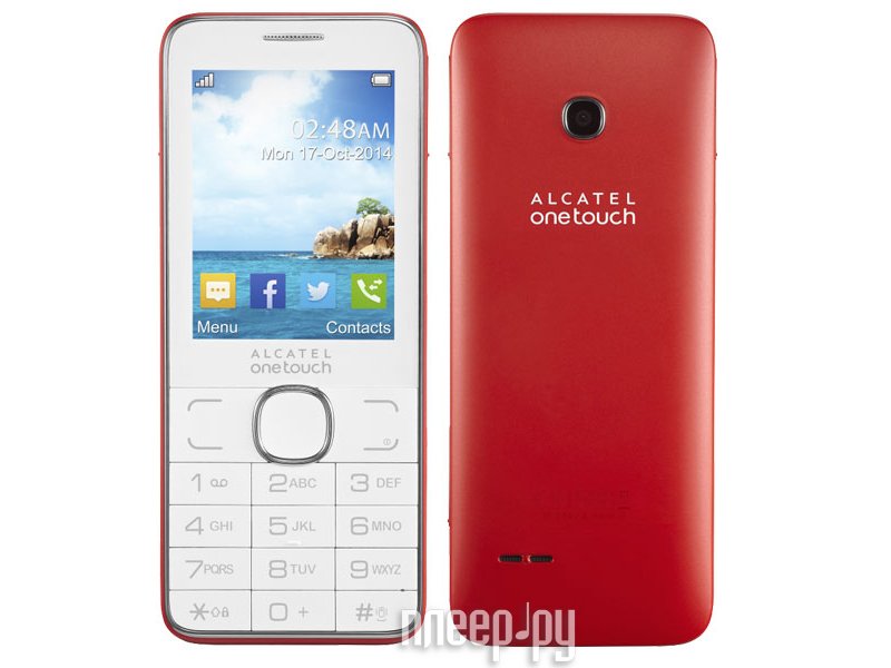   Alcatel OneTouch 2007D Red  1630 