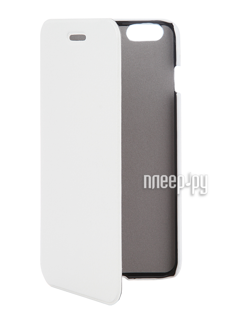   Clever Case ShellCase for iPhone 6 Plus PU White 