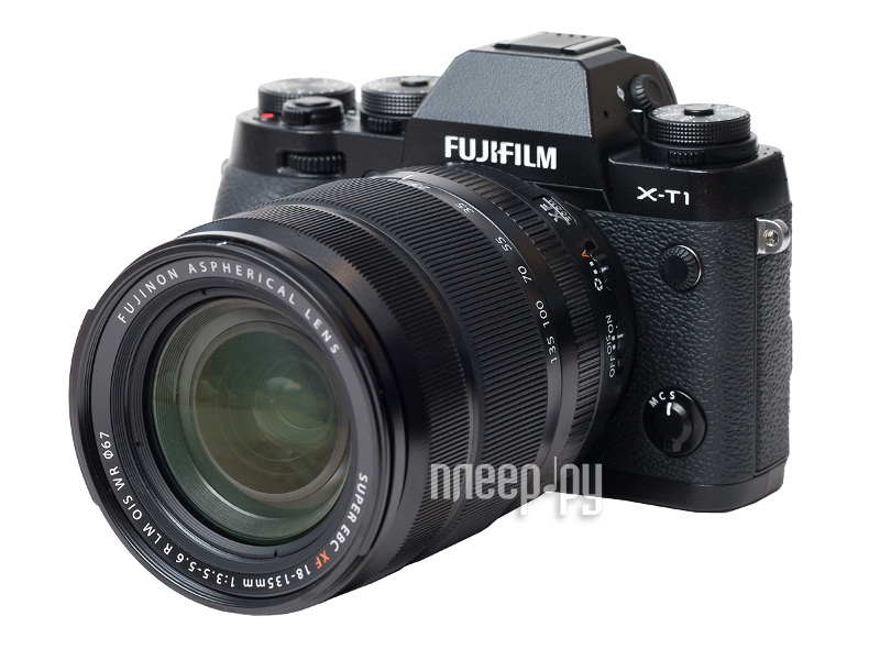 FujiFilm X-T1 Kit 18-135 mm f / 3.5-5.6 R LM OIS WR Black