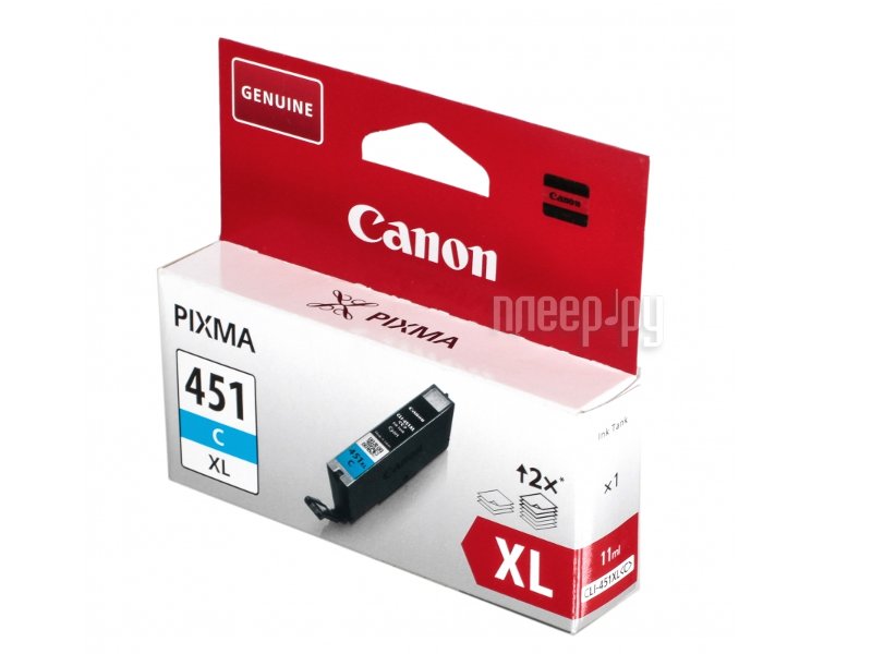  Canon CLI-451C XL Cyan 6473b001 
