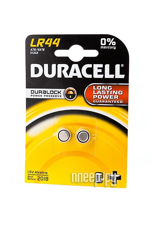  Duracell LR44 BL2 (2 ) 