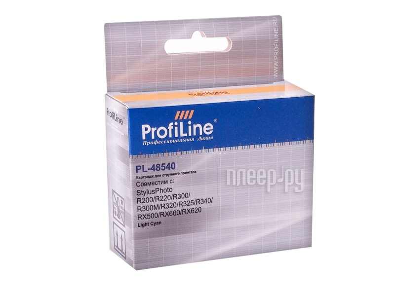  ProfiLine PL-48540 / T-0485 for Epson R200 / R220 / R300 / R300M / R320 / R325 / R340 / RX500 / RX600 / RX620 Light Cyan 