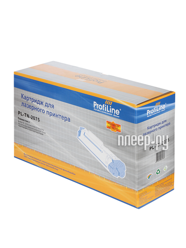  ProfiLine PL-TN-2075 for Brother HL-2030 / 2040 / 2045 / 2050 / 2070 / 2075N / DCP-7010 / 7020 / 7025 / FAX-2820 / 2920 / MFC-7220 / 7225 / 7420 / 7820 / 7820N 2500   899 