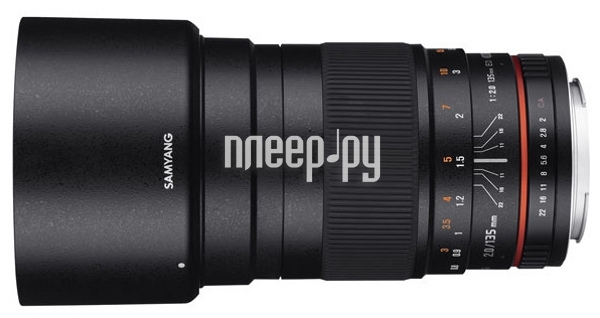  Samyang Nikon MF AE 135 mm f / 2.0 ED UMC 