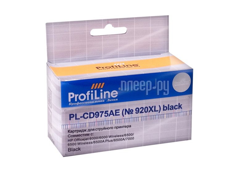  ProfiLine PL-CD975AE 920XL for HP 6000 / 6500 / 7000 Black 