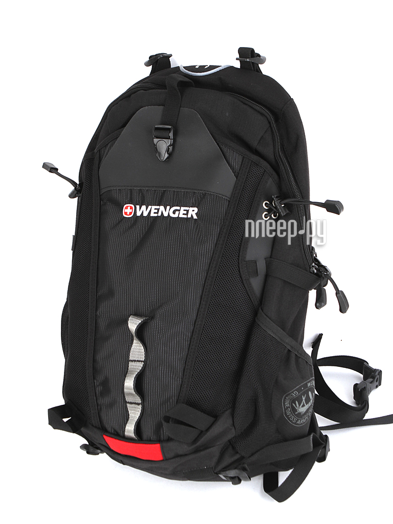  WENGER Narrow Hiking Pack 13022215 Black  3622 
