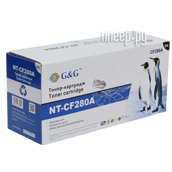  G&G NT-CF280A for HP LaserJet Pro 400 / M401 / M425 