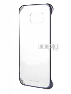 Аксессуар Чехол Samsung SM-G920 Galaxy S6 Clear Cover Black EF-QG920BBEGRU