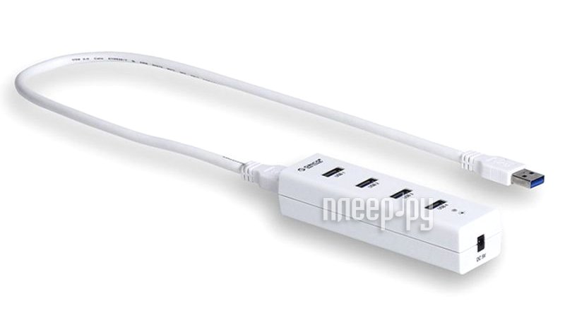  USB Orico H4013-U3 USB 4-ports White 