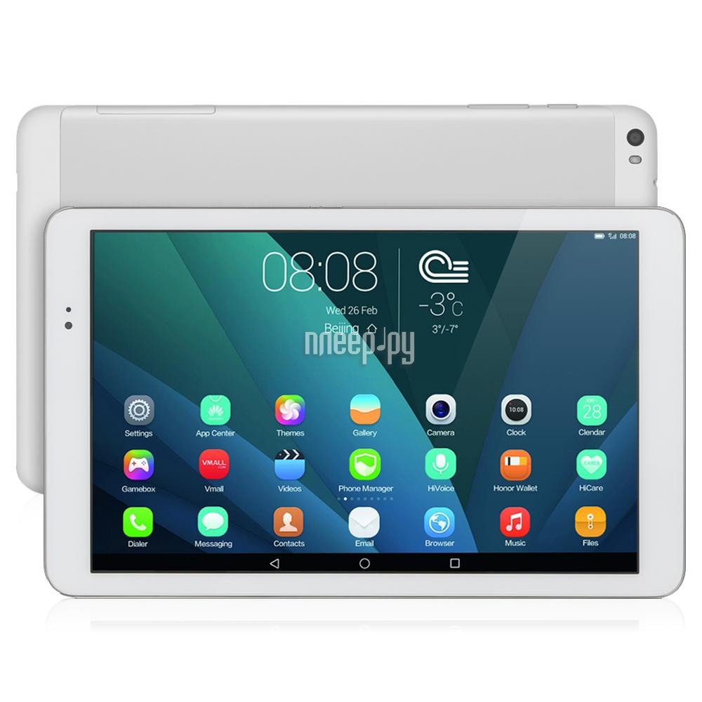  Huawei MediaPad T1 10 LTE 16Gb T1-A21L Silver (Qualcomm MSM8916 1.2 GHz / 1024Mb / 16Gb / 3G / LTE / Wi-Fi / Bluetooth / Cam / 9.6 / 1280x800 / Android) 