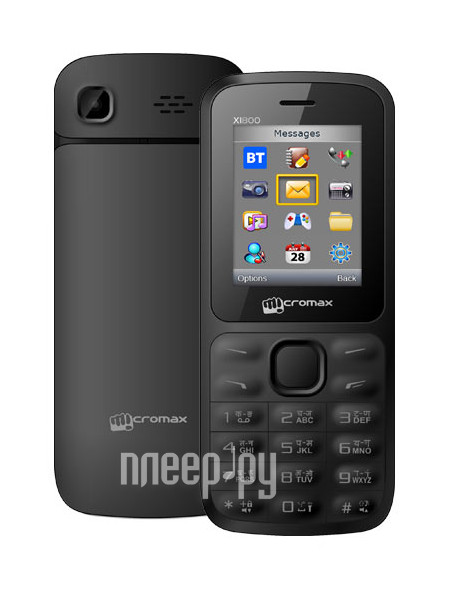 Сотовый телефон Micromax X1800 Joy Black