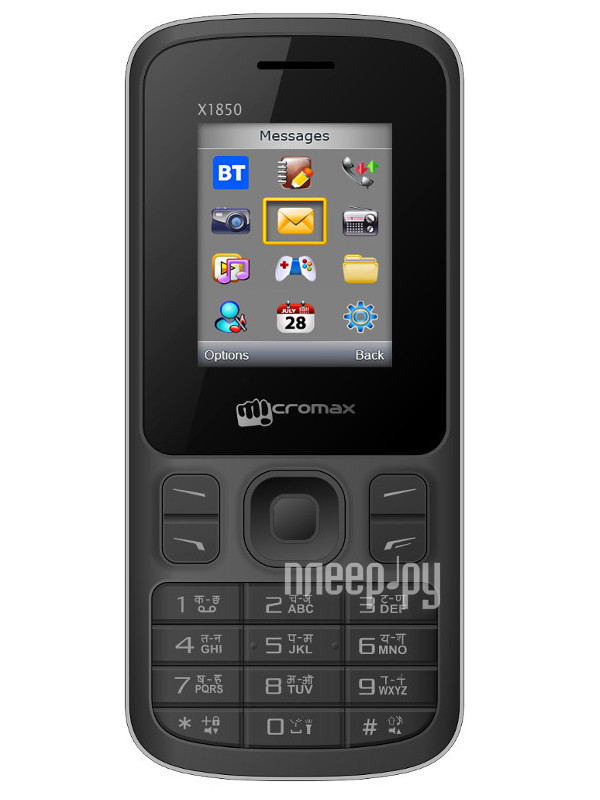 Сотовый телефон Micromax X1850 Joy Black