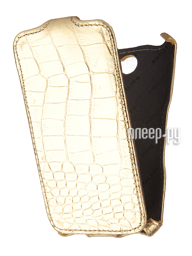   Abilita for Sony Xperia E4  Gold Crocodile